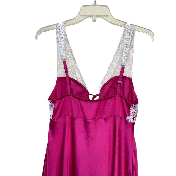 Free People Intimately COUNTRYSIDE Satin Lace Maxi Slip Dress - Picture 6 of 12